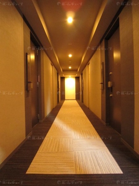 パークアクシス上野 高級感のある内廊下