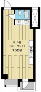 キャッスル新宿 参考画像　別タイプ9階