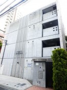 神楽坂 ZESTY神楽坂Ⅱ【ゼスティ神楽坂Ⅱ】 コンクリートウチッパナシの外壁。