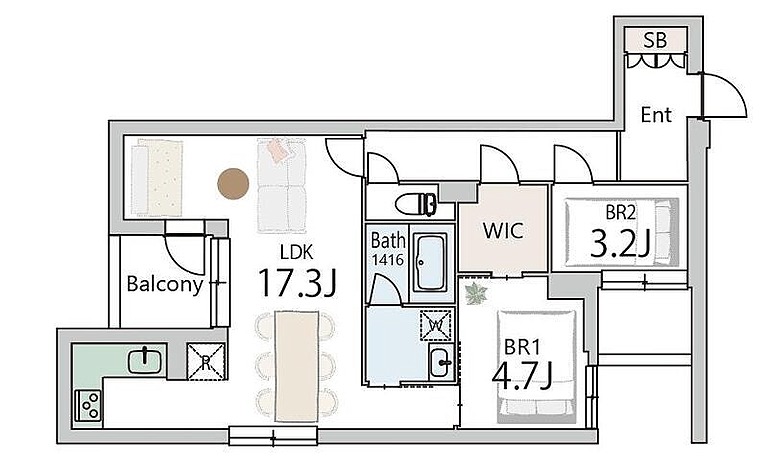 ❁﻿1週間お取り置き 千歳船橋駅 60㎡～70㎡ 宅配ボックスの賃貸マンション